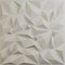 Ekena Millwork 19 5/8in. W x 19 5/8in. H Leto EnduraWall Decorative 3D Wall Panel Covers 2.67 Sq. Ft. WP20X20LTGBW - alternate 1